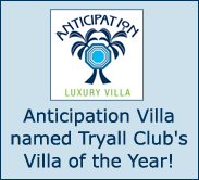 Anticipation Villa - Tyrall's Club of the Year